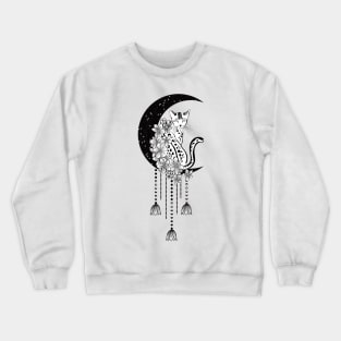 CAT MOON Crewneck Sweatshirt